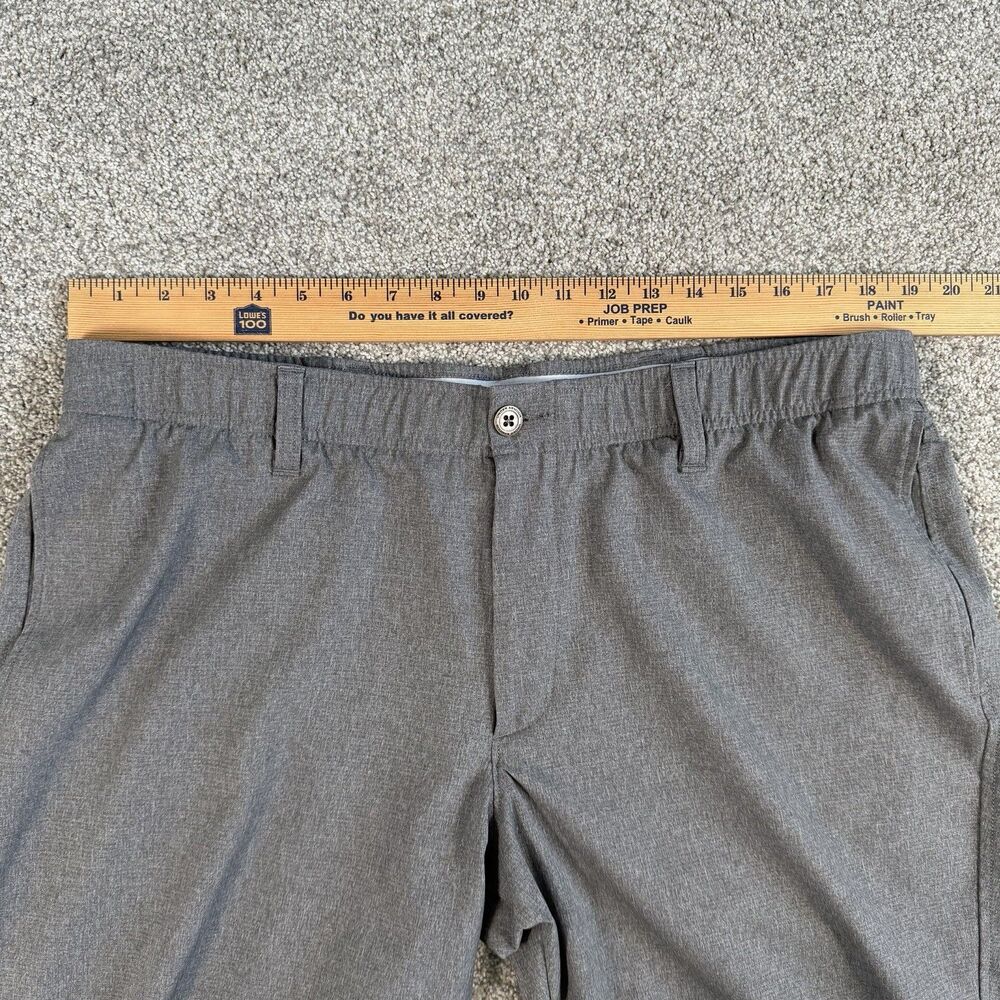 Under Armour Vented Golf Pants Mens Gray Performance Size 40x30 (38x29) - Picture 12 of 13